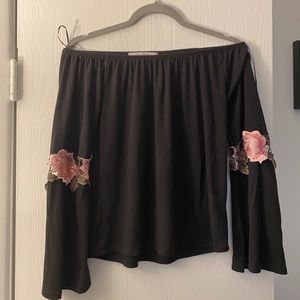 Off the shoulder top
